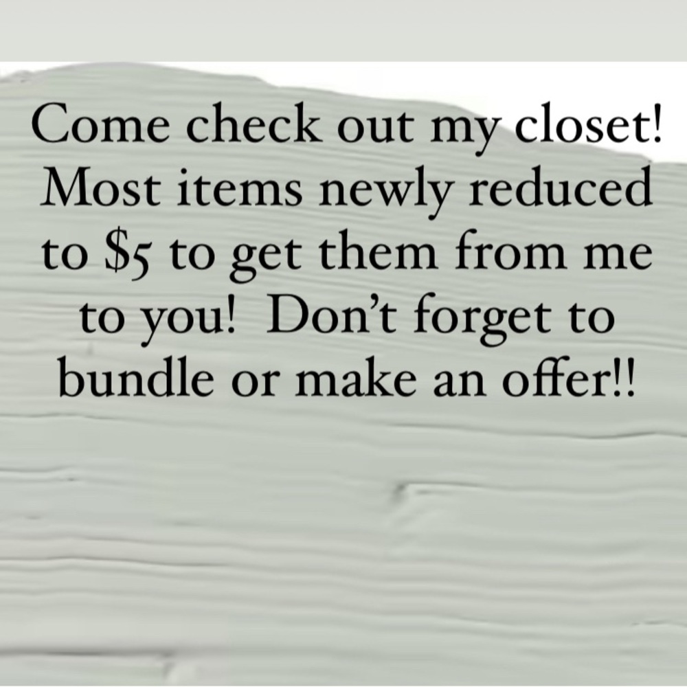 $5 CLOSET CLEAN-OUT!! Teacher and Summer items plus much more!!